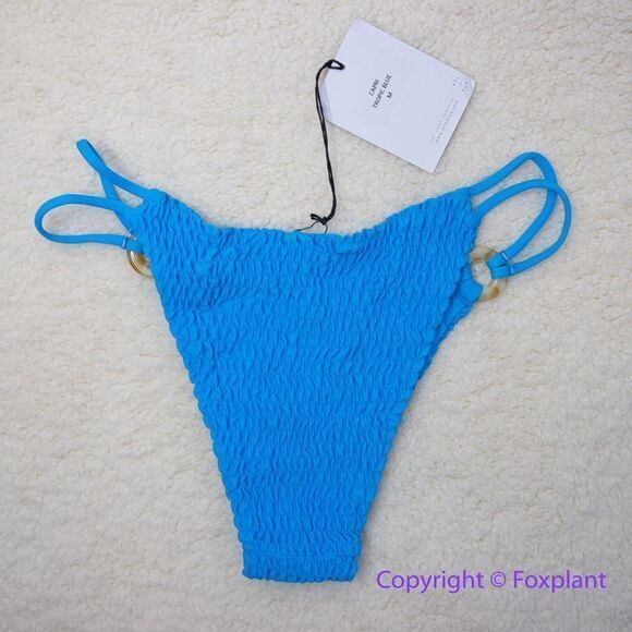 New Set! Free People x Aila Blue blue bikini, top size S, bottom size M - Picture 10 of 14